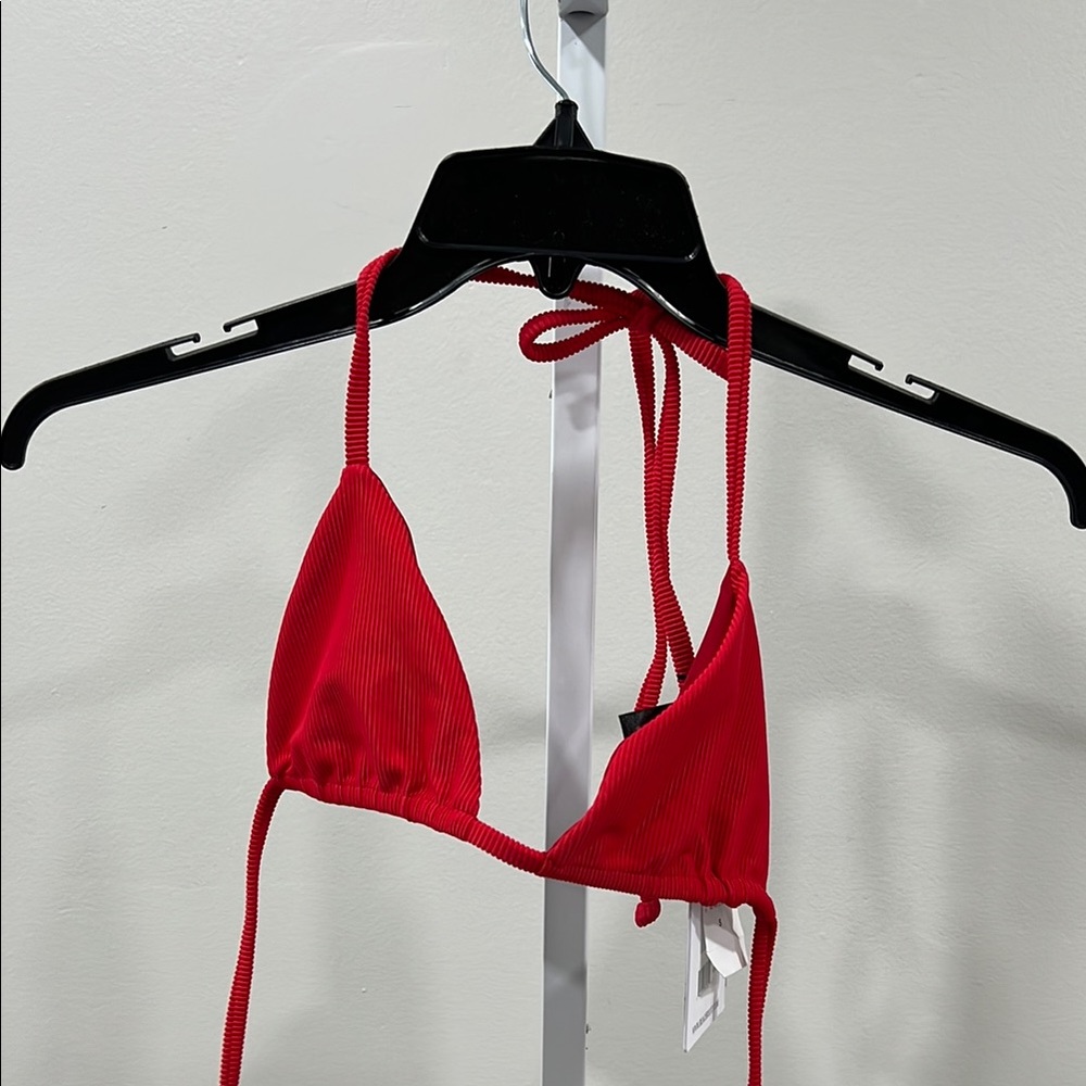 Beach Riot Core Collection Soleil top Red - Picture 3 of 6